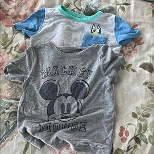 Little Sleepies play 2t lot of 2 shirts